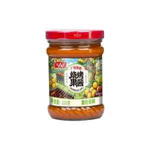 【中国直邮】 双合 烧烤果酱(复合果味)220克*1瓶