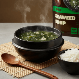 Seaweed Soup, 17.6 oz 【Microwave Instant Soup】【 Ready in Minutes】
