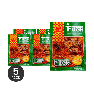 川南 下饭菜 103g *5【5份超值装】【下饭菜榨菜咸菜】【可配粥配饭配面】