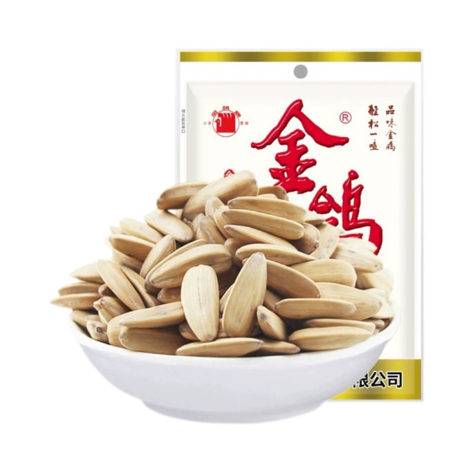 【中国直邮】 金鸽 瓜子160g大颗粒多味葵花籽炒货休闲零食陕西