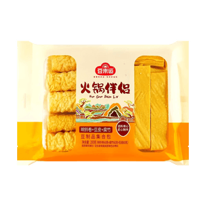 豆來運 火鍋組合裝 200g【響鈴卷+豆皮+腐竹】【火鍋涮菜超值混搭 性價比拉滿】【沒有油耗味!】