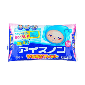 日本白元HAKUGEN EARTHIce Non 柔软贴合冰袋 1个 适用于儿童和成人 夏季夜间使用 可缓解发烧头痛瘀伤和扭伤