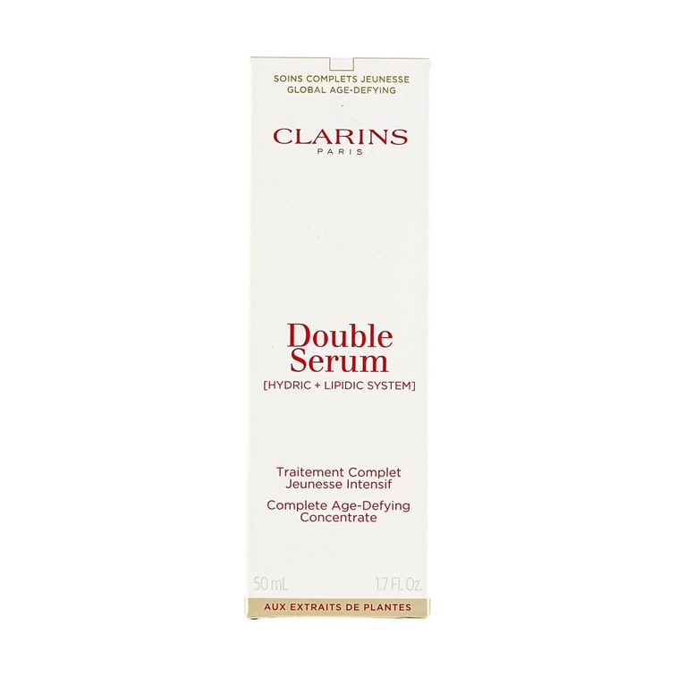 CLARINS嬌韻詩 第九代黃金雙萃精華液 經典抗老精華油 50ml 緊緻透亮 抗皺淡紋 改善熬夜暗沉【中性/混乾/乾皮首選】敏感肌適用 5