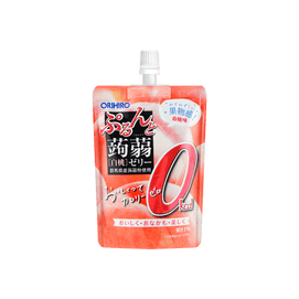0kcal Jelly Peach 130g