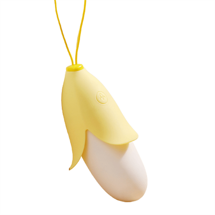[중국에서 온 다이렉트 메일] 신비한 바나나 진동기 미니 프로그램 크림색 노란색 여성 자위대 섹스 토이 여성 장난감 성인 용품
