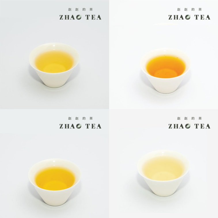 ZhaoTea 白茶品鉴装  4款经典白茶 白毫银针 花香白牡丹 陈韵白牡丹 陈皮白茶 茶叶 白茶 22g 7