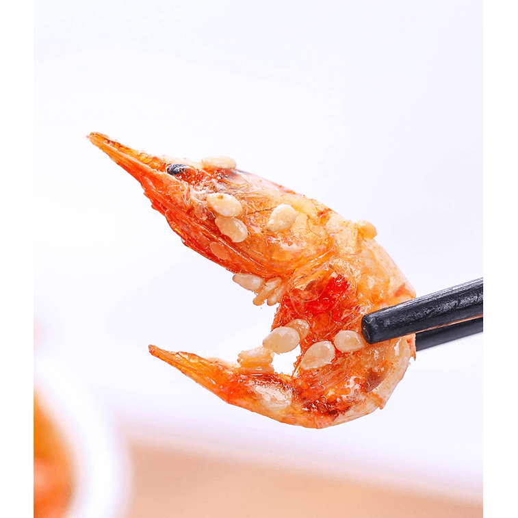 ROASTED SAKURA SHRIMP 40g  - 100% Natural Dried shrimp Dried seafood snack Resealable bag NON GMO Ready to eat 3
