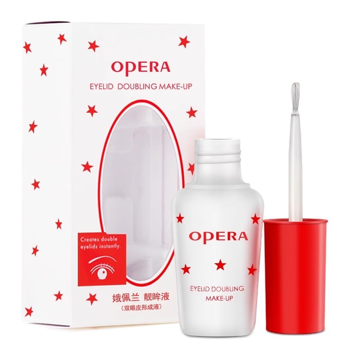 False Eyelash Glue Pretty Eyes Liquid Styling Cream Double Eyelids Clear Long Lasting Styling 7ml