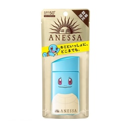 Pokémon limited Jenny Turtle Anessa UV Sunscreen Aqua Booster SPF 50+ PA++++ /60ml | Yami