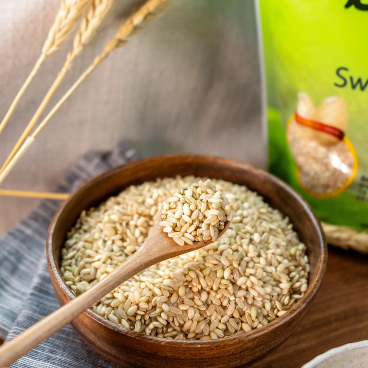 玄米＆スイート玄米 3.5ポンド【低GI】【高繊維】【ヘルシーミール】 4