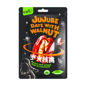 EAPC 枣夹核桃 红枣坚果仁派零食 300g