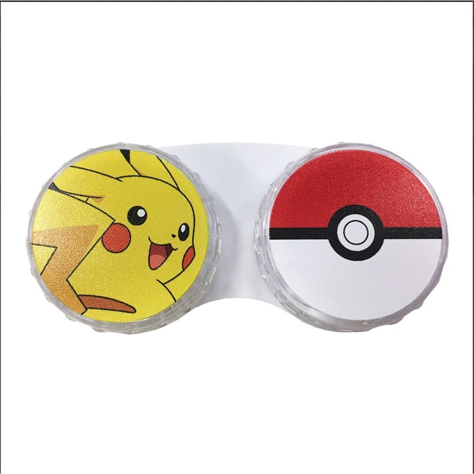 Sho-Bi Pokemon Pikachu Poké Ball Contact Lens Storage Box 1