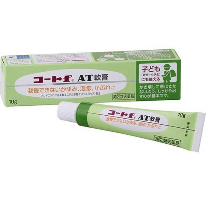 【日本直效郵件】 日本 田邊三菱製藥 FLUCORT AT軟膏 幼兒小學生用濕疹軟膏 10克 低刺激嬰幼兒抗發炎型濕疹膏