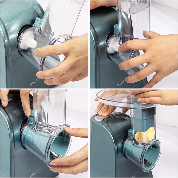ASLATT Electric Cheese Grater Electric Slicer 3