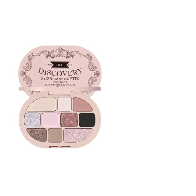 Gogo Dance 10-Color Lolita Eyeshadow Palette 04# Powder Mist 1 Box Set