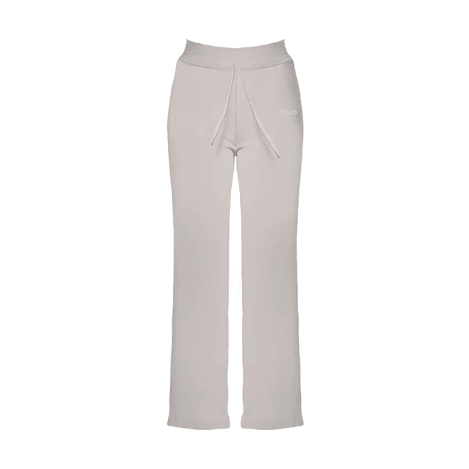 Ribbed Sun Protection Pants Spring and Summer Loose Long Pants UV Protection High Waist Wide Leg Pants Coconut C