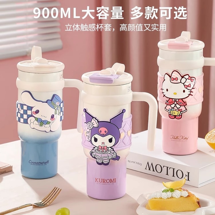 Sanrio Thermos Cup Large Capacity Cup Girls Giant Ice Cup Hello