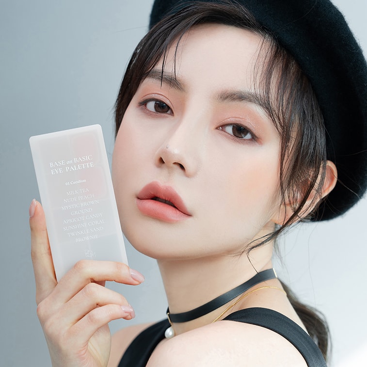 BASE ON BASIC EYE PALETTE 01 Coralism 4