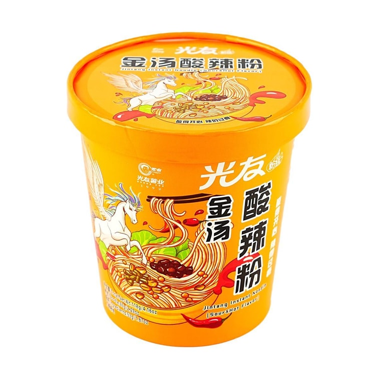 光友 金湯酸辣粉 速食米粉沖泡粉絲 118g 4