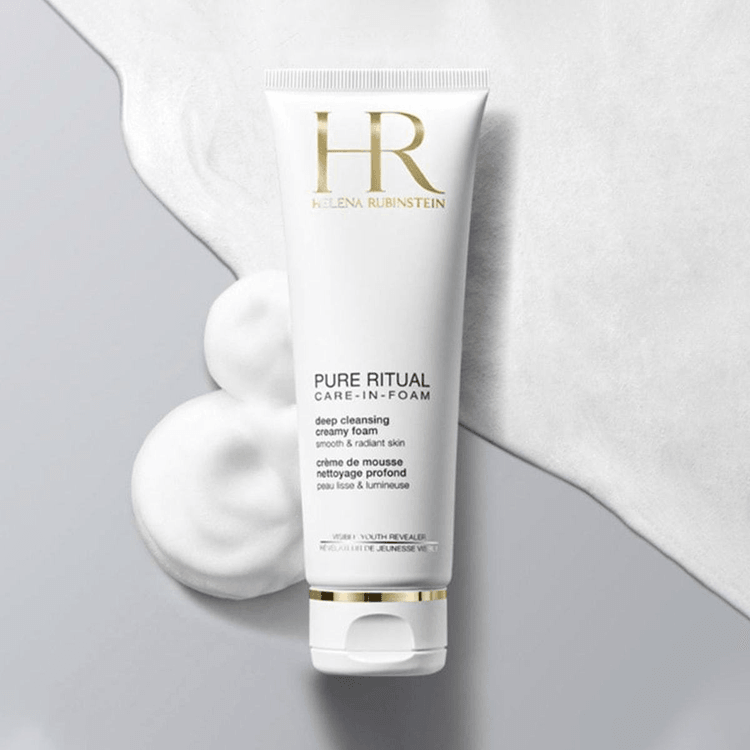 hr helena pure moisturizing cleansing foam 125ml deep cleansing