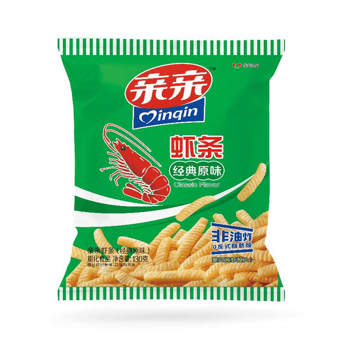 Peppermint Shrimp Crackers - Non-fried, Canned, Low-calorie Snack Food 130g Per Pack, 1 Pack Per Box