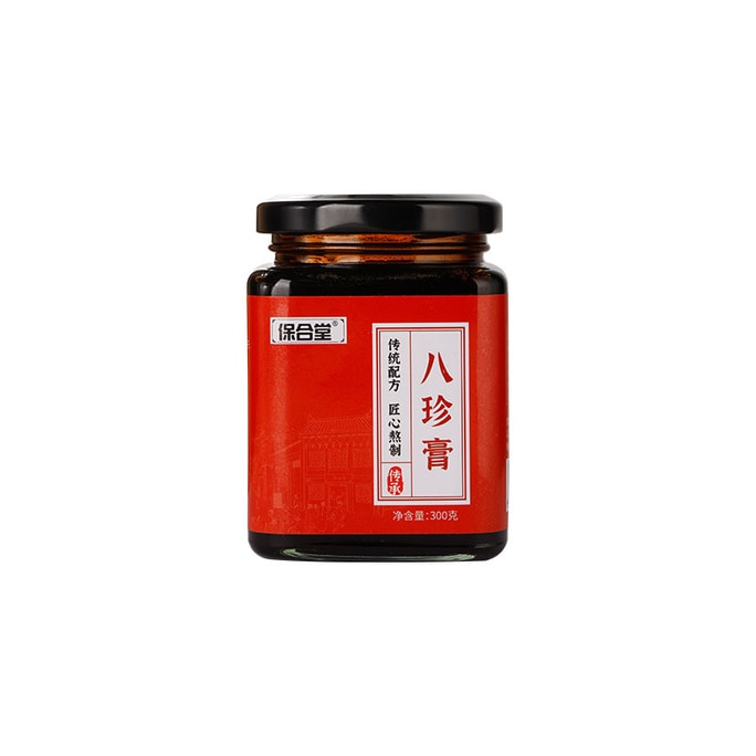 Eight Precious Paste Red Date Honey Woman Qi Blood Care Red And Shiny 300G/ Jar (Good Color Not Afraid Of Old)