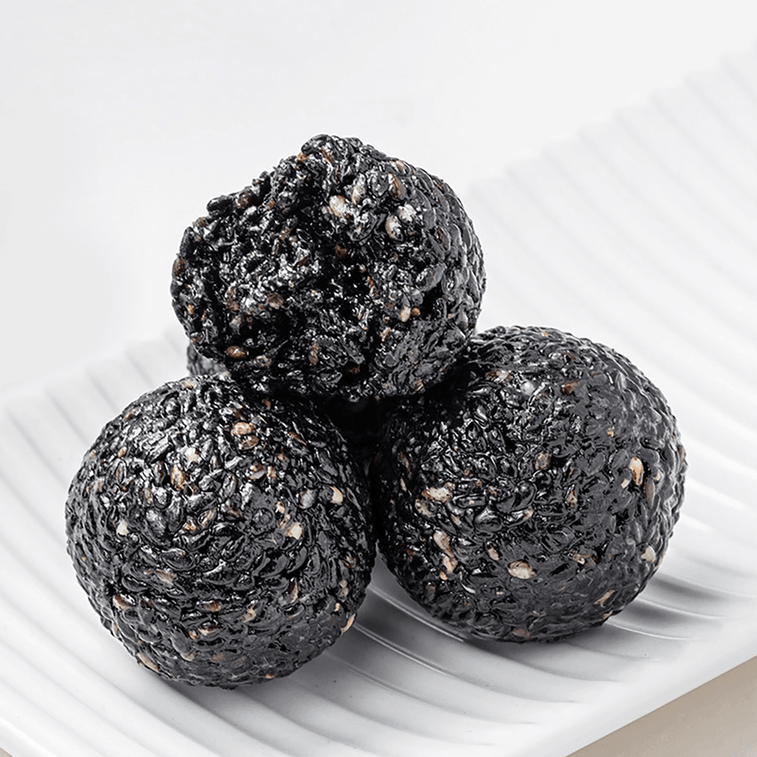 方家铺子 芝麻多多 阿胶黑芝麻丸144g 16丸 低糖健康 即食零食 3