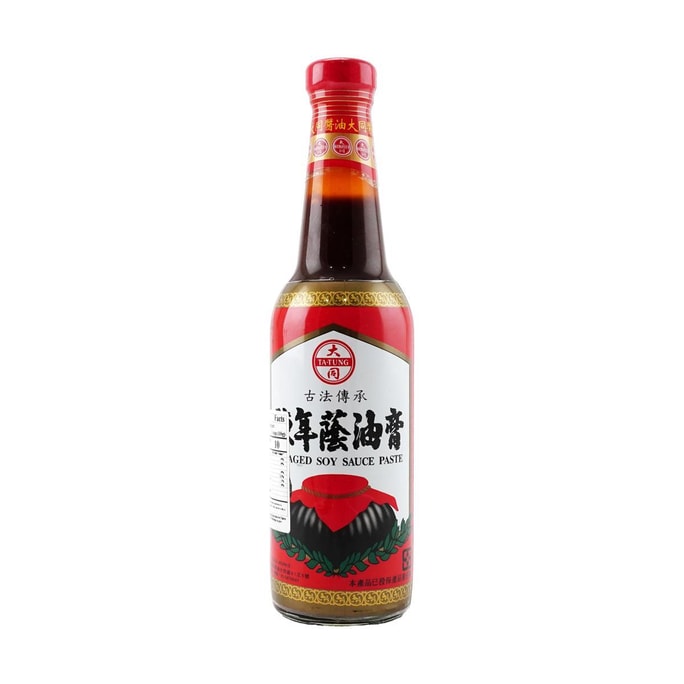 台灣大同 陳年蔭油膏 520g【滷肉飯紅燒秘製醬油膏】