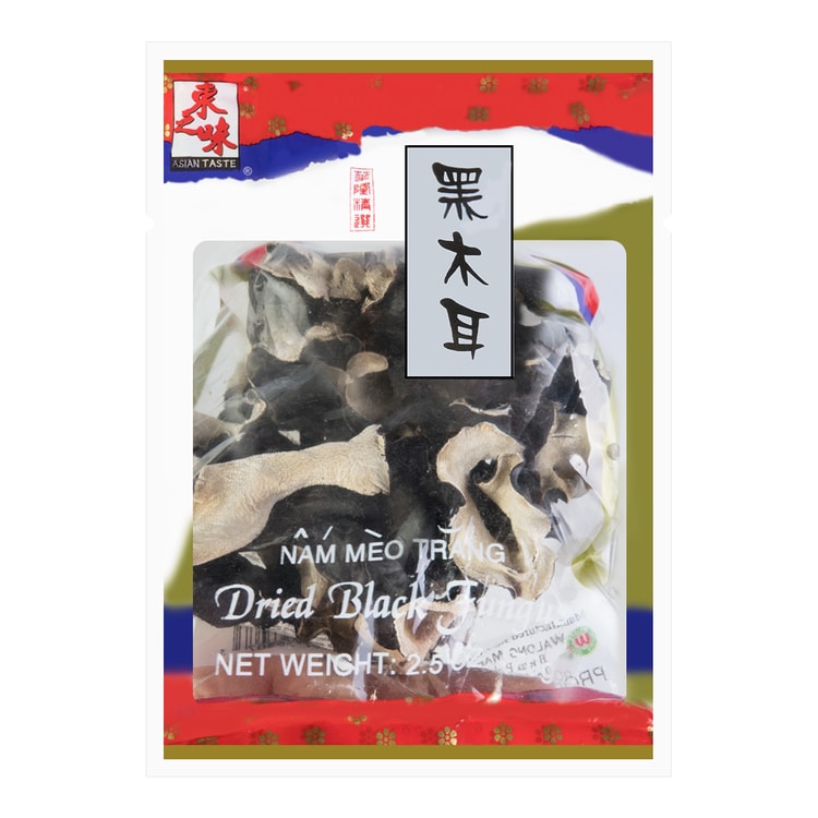 ASIAN TASTE 乾燥黒キクラゲ（キクラゲ）2.46オンス - Yami