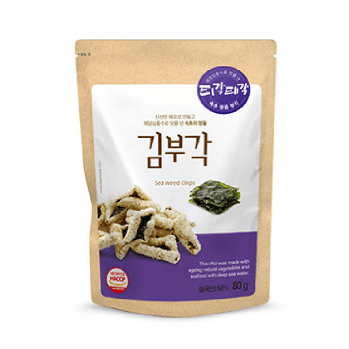 韓國Tigaktaegak紫菜煮餅乾 80g