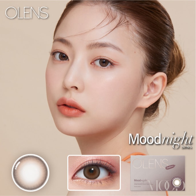 OLENS MOOD NIGHT 1 MONTH 2P MOOD BROWN, -3.50(350)