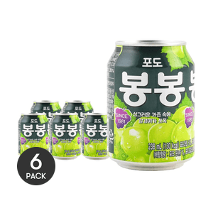 봉봉 포도즙 238ml *6【6팩】