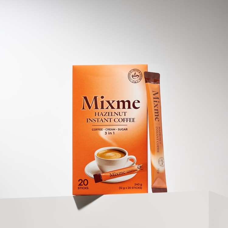 MixMe Hazelnut Korean 3-in-1 Instant Coffee Mix With Creamer