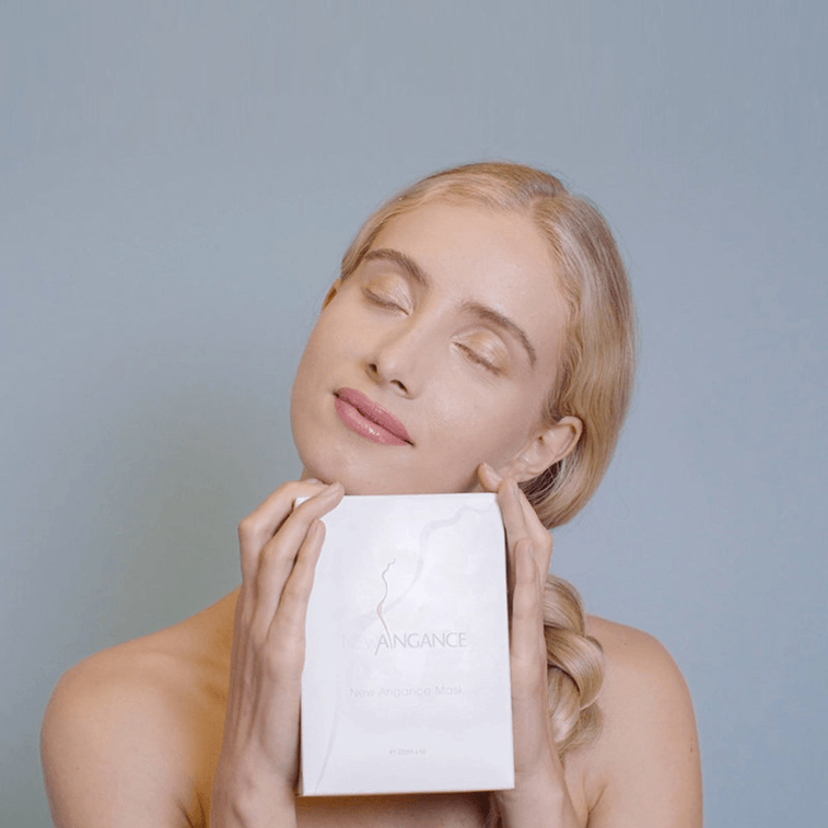 【董潔おすすめ】NEW ANGANCE ヒアルロン酸マスク 10枚入り 5