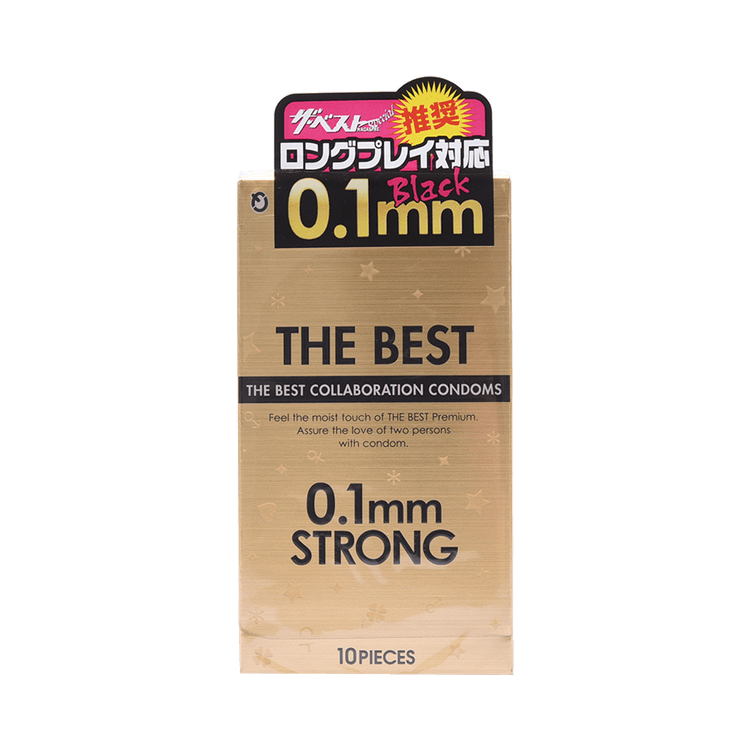 THE BEST 0.1mm strong condom 10pcs - Yami