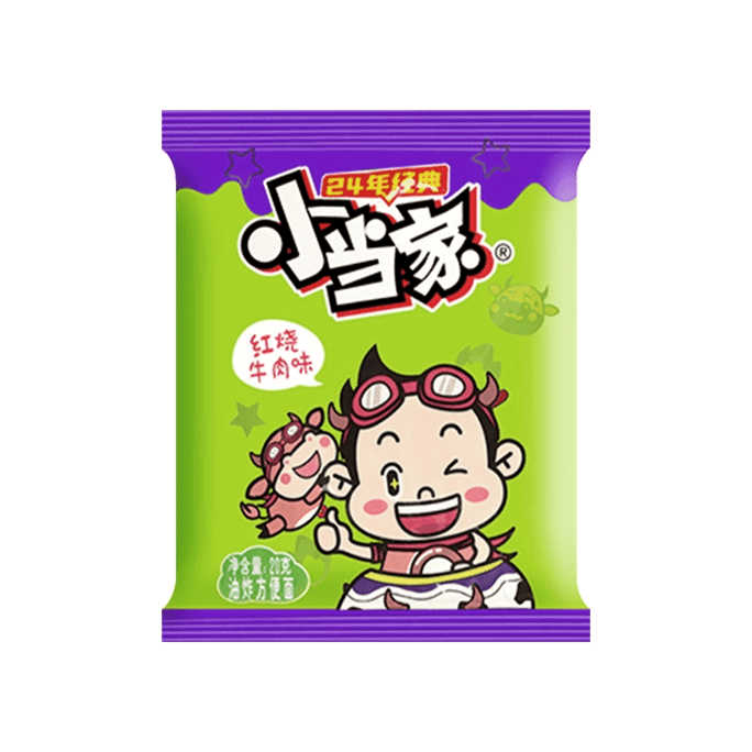 Braised beef flavor and crisp noodles 20g*5bag
