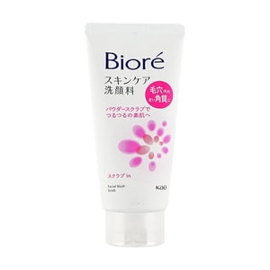 日本KAO花王 BIORE碧柔 面部磨砂洁面膏​ 130g