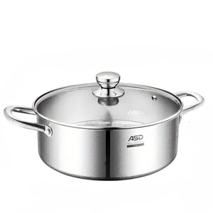 ASD 304 스테인리스 무취 핫팟 28cm