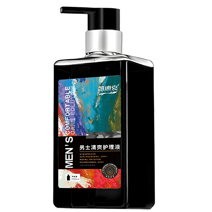 Nettoyant intime masculin Fuyanjie, nettoyage masculin, antibactérien, gel douche intime, hygiène quotidienne, lotion de soin, 260ml [Nettoyage en profondeur, propre et rafraîchissant, toute la journée]