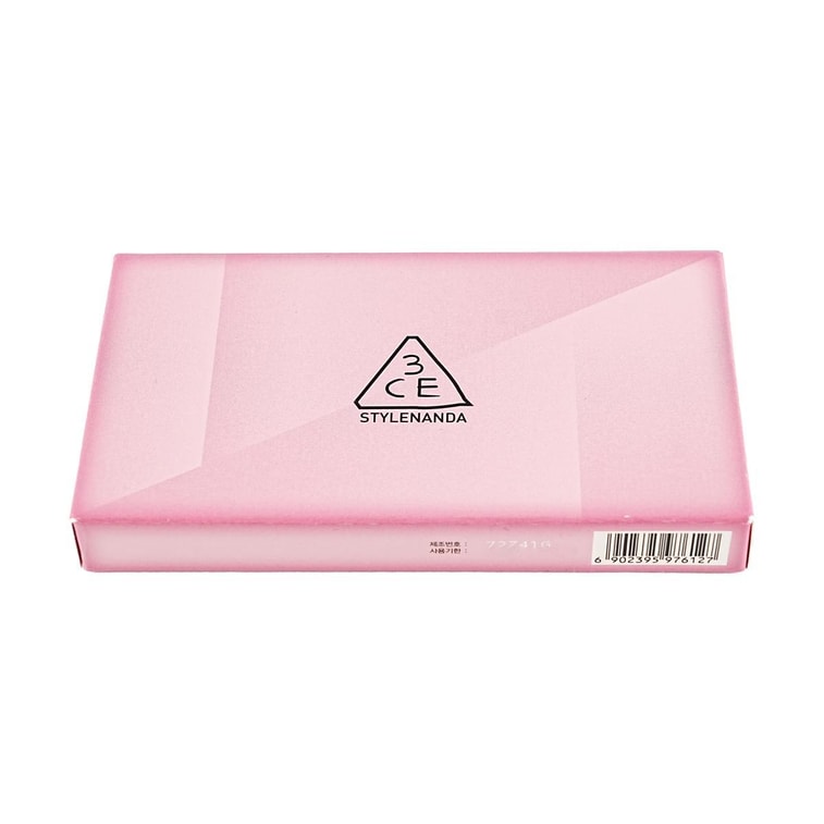 ​​韩国3CE 全能叠叠乐眼影盘 低饱和干净清透哑光闪片一体彩妆盘 7.5g #03 PINK HAZE 雨雾粉 10