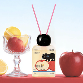 Bay Laurel Apple Reed Diffuser 3.38 fl oz【Fresh Fruity Scent】【Long-lasting Fragrance】