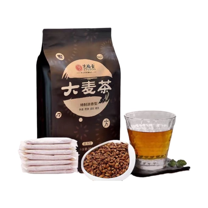 中国直送：易富堂ドクターマイ麦茶 300g×1袋