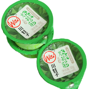 Sichuan Wazi Charcoal Roasted Pepper Sauce 30g*10 Chili Sauce Sichuan Bibimbap Tiger Skin Green Pepper 