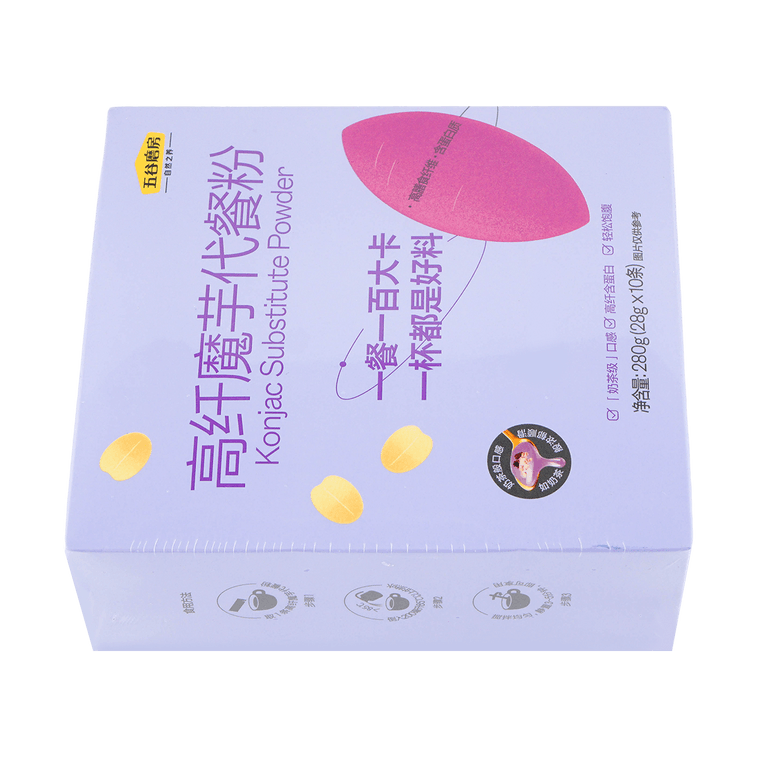 五穀磨坊 高纖蒟蒻代餐粉 10包 280g【營養早餐即溶沖飲粉】 8