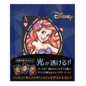  Disney Characters Disney Characters Stained Glass Playing Cards 54 pcs