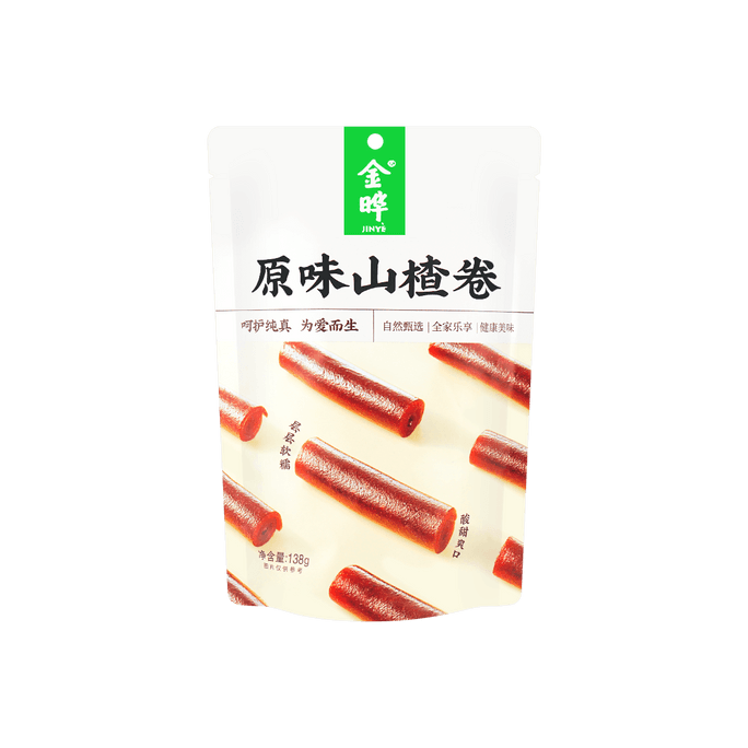 오리지널 산사자 롤 과일 레더 4.87oz【저온 베이킹】【달콤하고 신맛의 쫄깃한 식감】