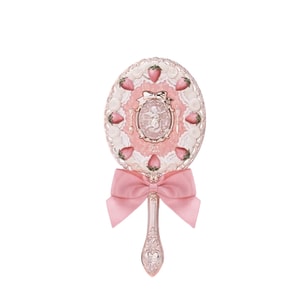 Strawberry Cupid Collection Hand Mirror Makeup Tools 1pcs #Milk Pink