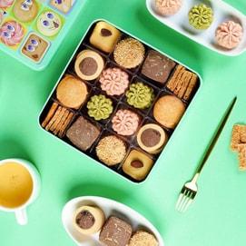 Wonderful Melody Assorted Cookie Gift Box, 8flavors 16.9 oz 【The Year of The Horse】