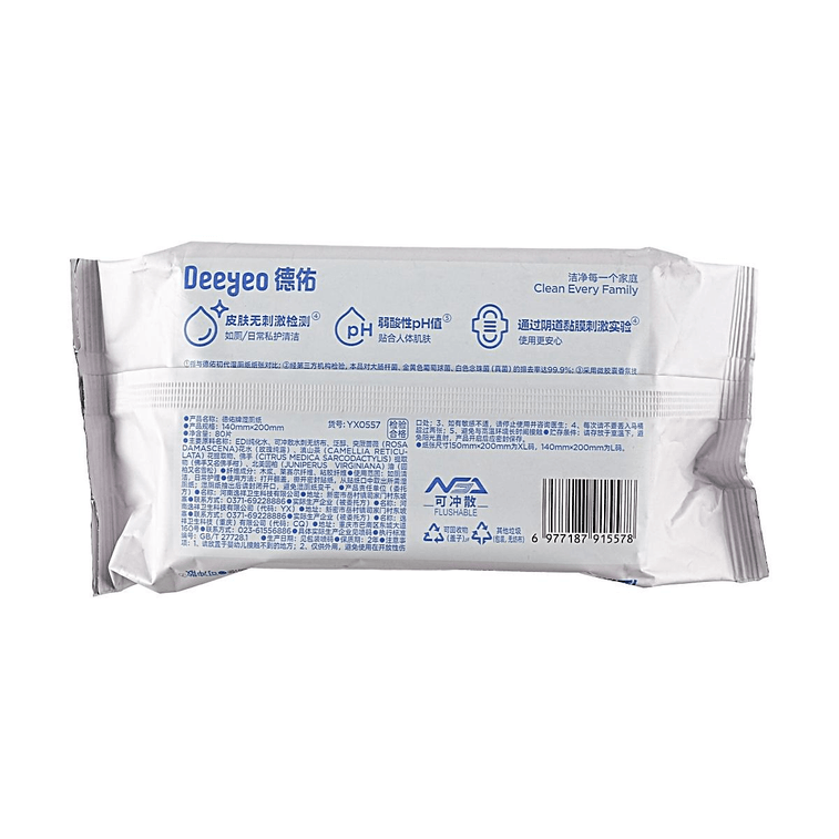 Art Fragrance Wet Toilet Paper, Cedar and Rose, 80 Sheets, Extra Thick 4