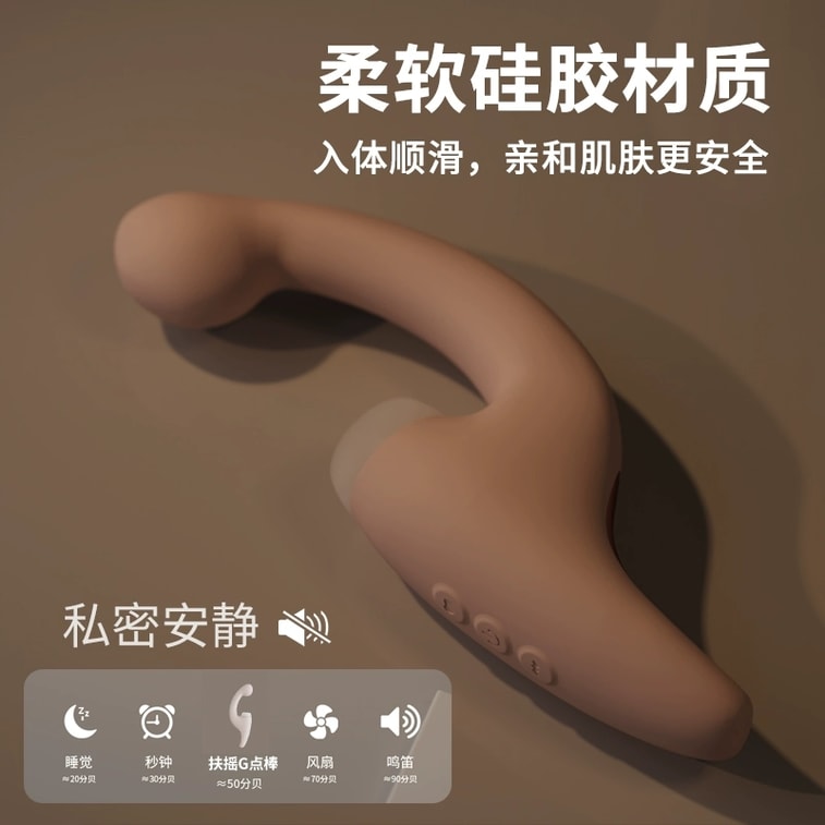 【贈送超爽潤滑液】YUTU愉兔 扶搖女用震動棒吮吸雙頭女性情趣用具 成人用品 藍色 1盒 8